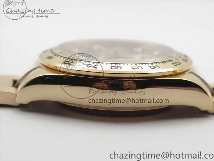 MiroTime 0330 Daytona 116520 RG UBF Best Edition Ice Blue MOP Crystal Markers Dial on RG Bracelet A Classic 2941